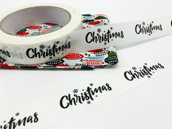 Biodegradable Paper sticky tape (Merry Christmas)