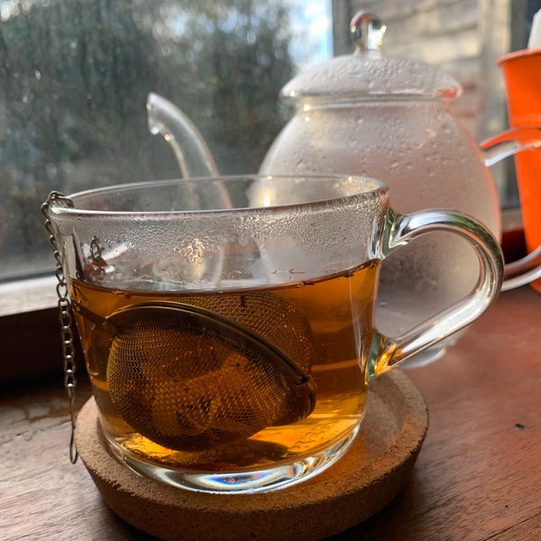 Loose leaf tea strainer