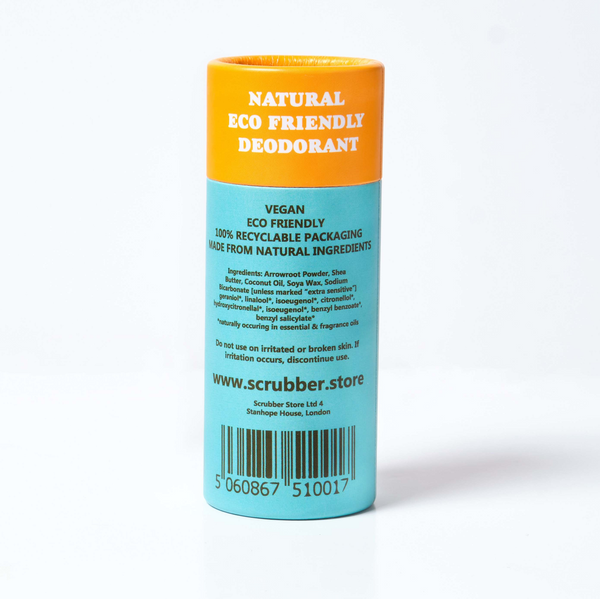 Scrubber eco-friendly deodorant
