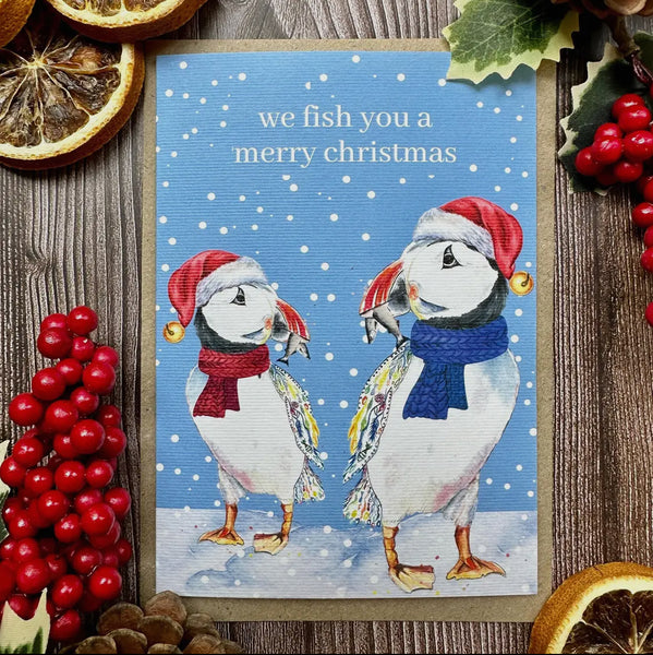 Christmas cards - Jen winnett eco art