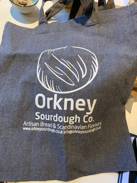 Orkney sourdough Co. Recycled cotton tote bag