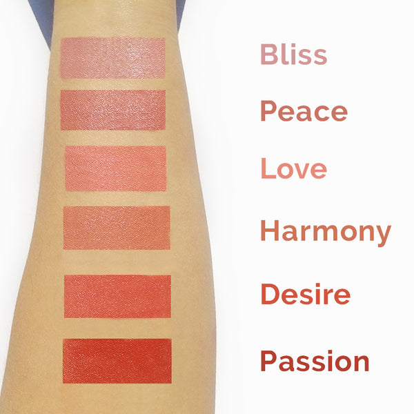PHB Organic Rosehip Lipstick (Demi-matte) - 3 Shades