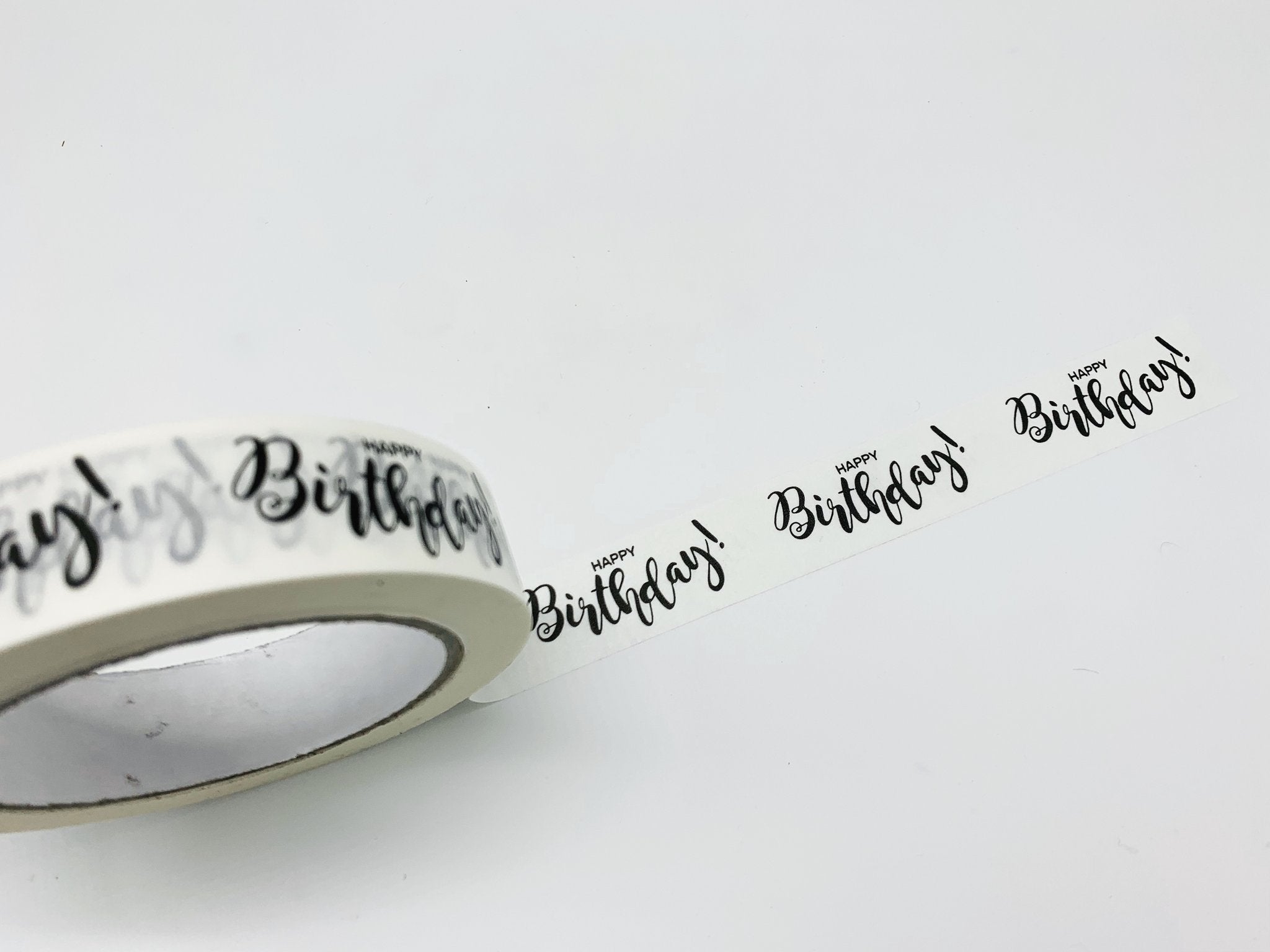 Biodegradable Paper sticky tape (Happy Birthday)