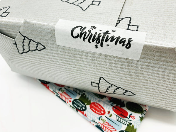 Biodegradable Paper sticky tape (Merry Christmas)