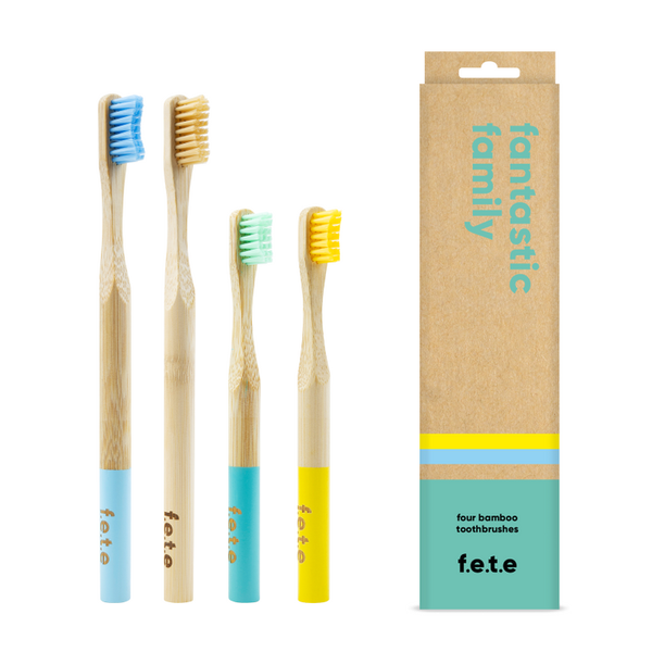 f.e.t.e. Bamboo toothbrush (family packs)