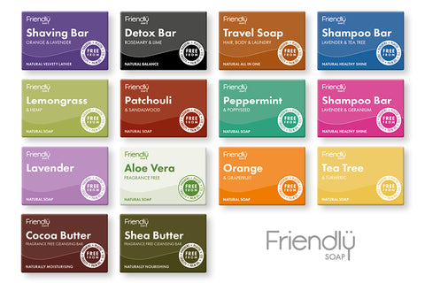 Friendly Soap - All varieties separates