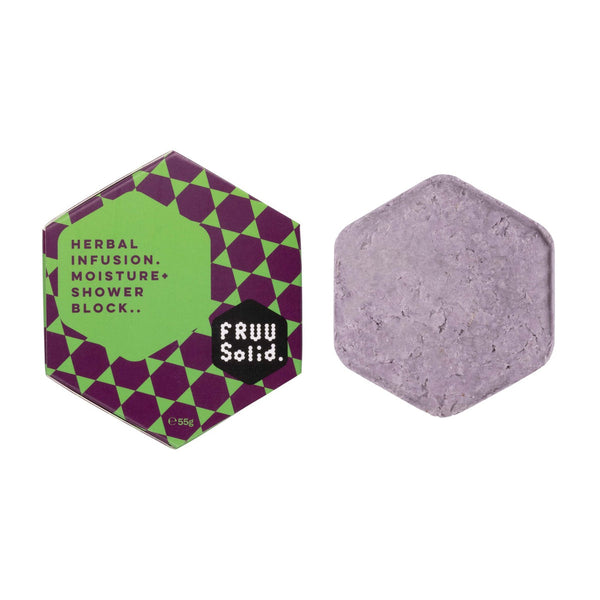 Herbal infusion shower block