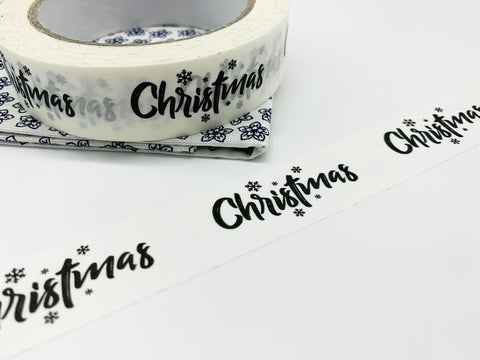 Biodegradable Paper sticky tape (Merry Christmas)