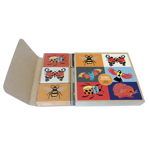Seedball wildlife collection seedboxes