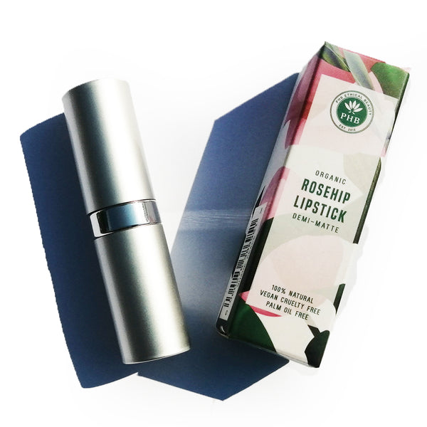 PHB Organic Rosehip Lipstick (Demi-matte) - 3 Shades