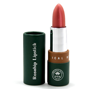 PHB Organic Rosehip Lipstick (Satin Kiss) - 4 Shades