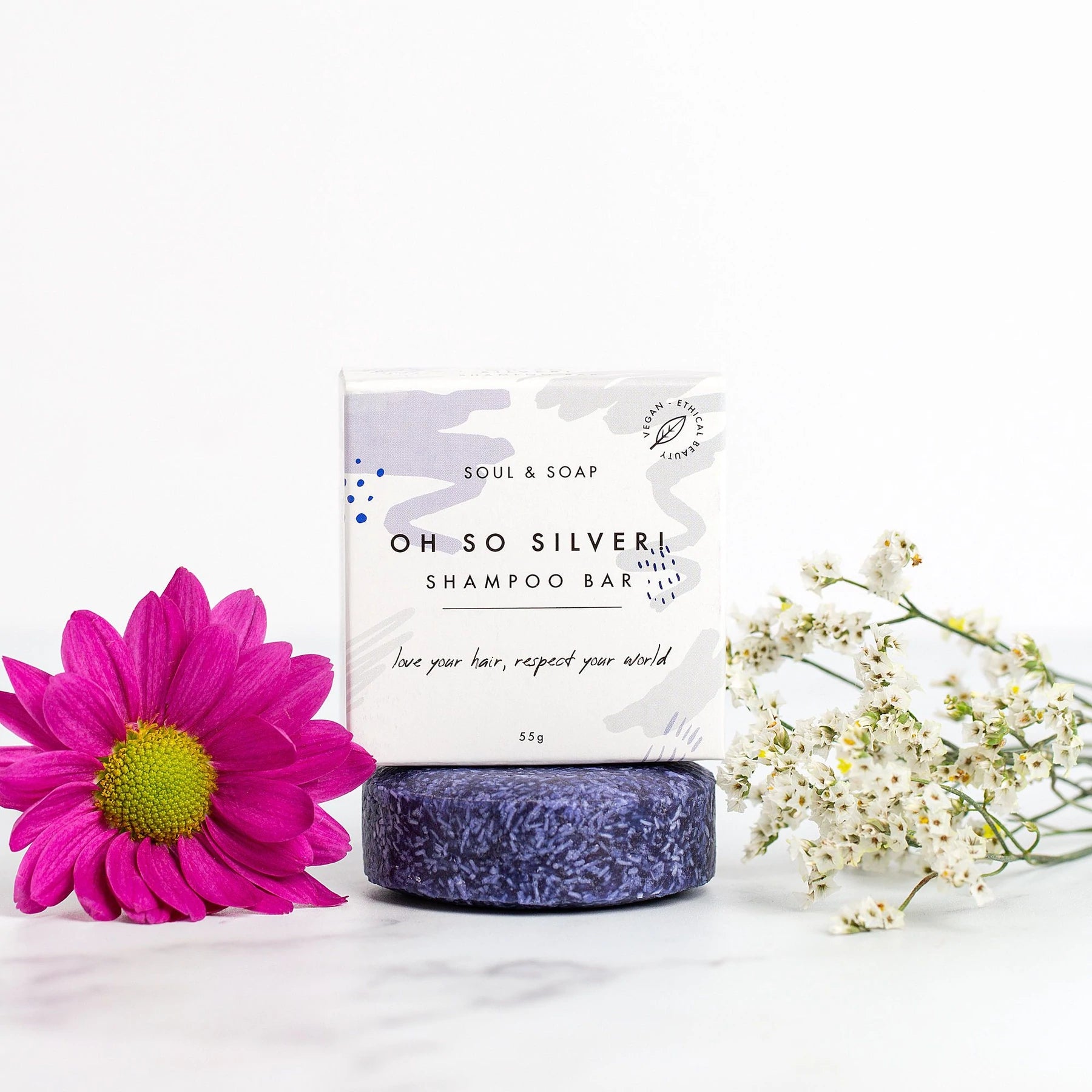 Soap and Soul Silver Shampoo Bar