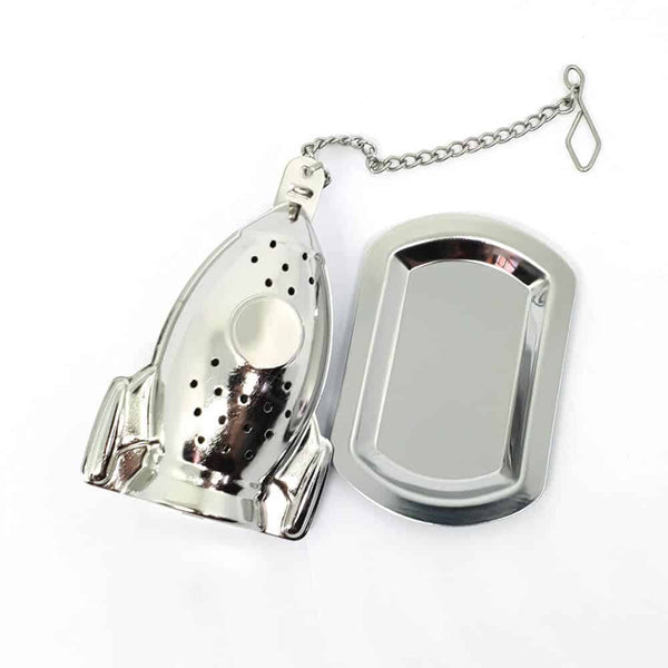 Rocket Tea Infuser with Tray