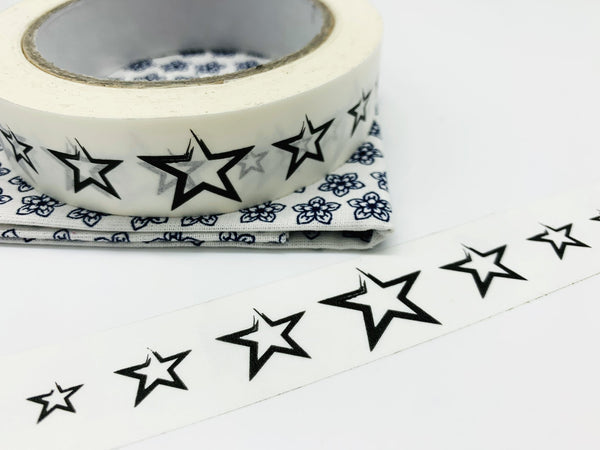 Biodegradable Paper sticky tape (Stars)