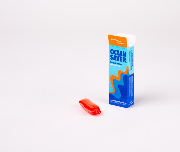 Ocean Saver Cleaning Kitchen - Orange Wave