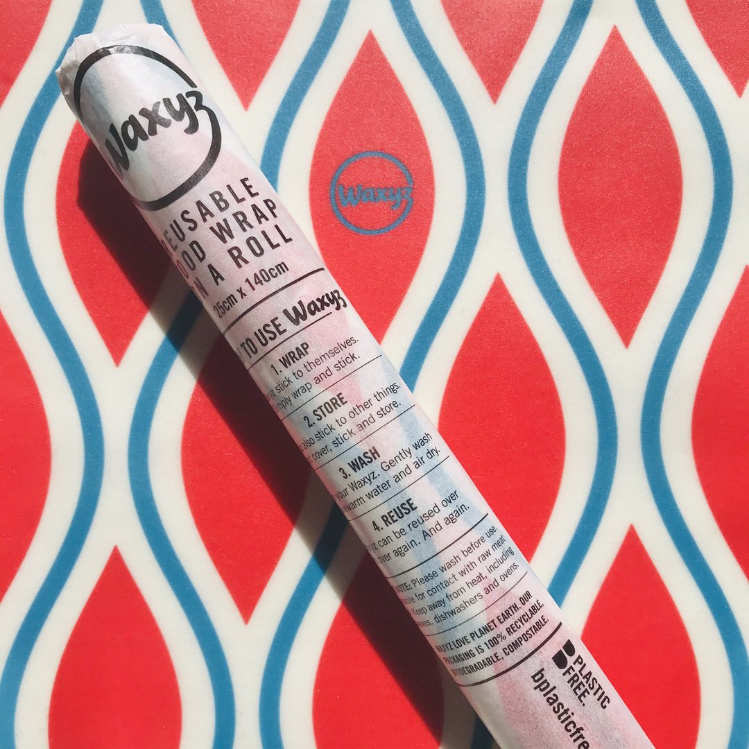 waxyz reusable wax food wraps - on a roll