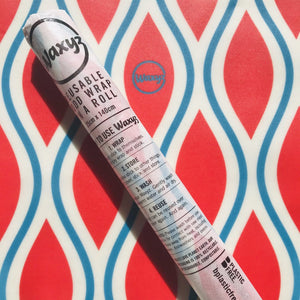 waxyz reusable wax food wraps - on a roll