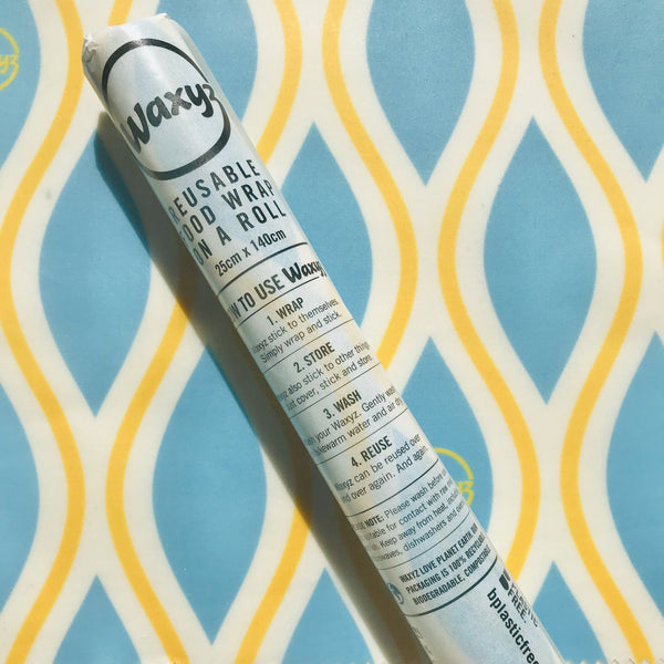 waxyz reusable wax food wraps - on a roll
