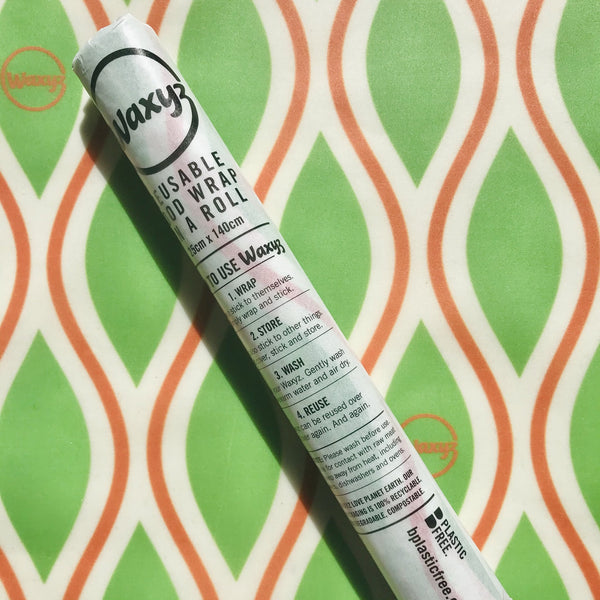 waxyz reusable wax food wraps - on a roll