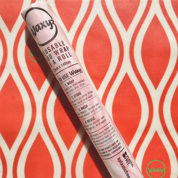 waxyz reusable wax food wraps - on a roll