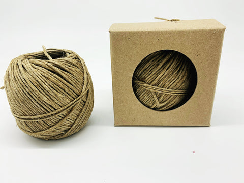 Natural Flax Twine (50m)