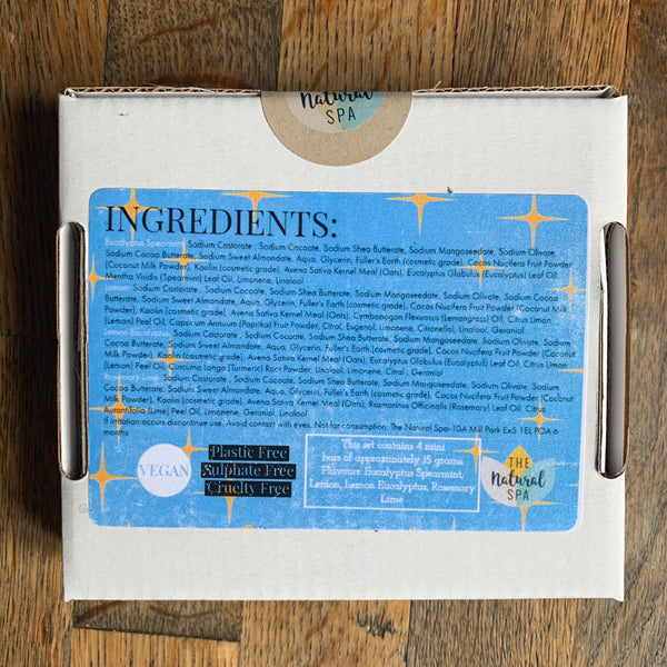 The Natural Spa - Shampoo Sampler Gift Box