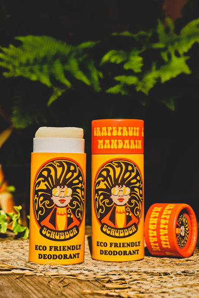 Scrubber eco-friendly deodorant