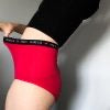 Hey Girls Period Pants - Super Soft cherry red