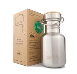 Mintie stainless steel reusable water bottle (350ml)