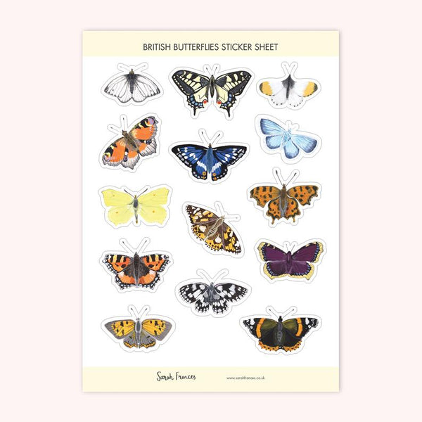 Sarah Frances sticker sheet