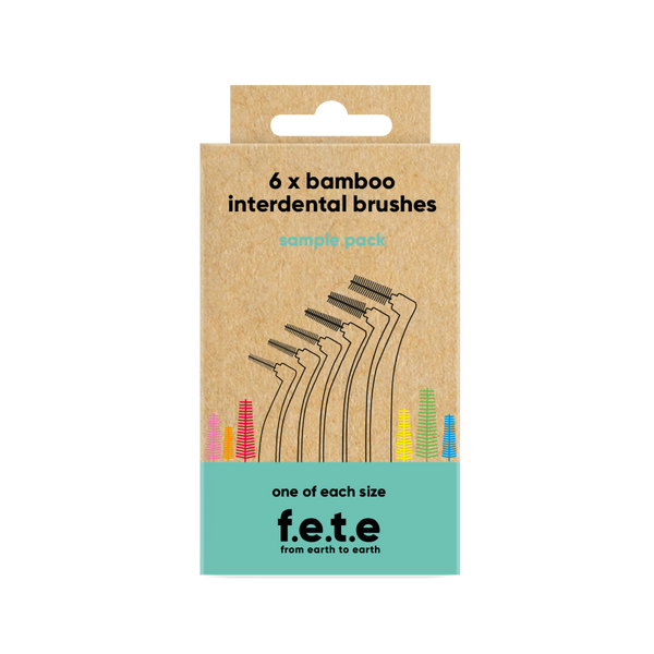 f.e.t.e. Bamboo interdental brushes