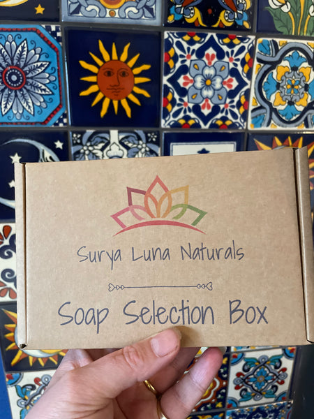 Sensitive skin soap selection box