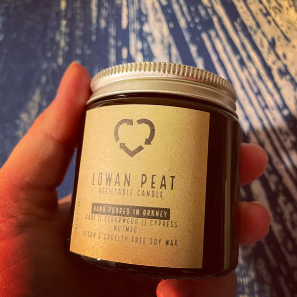 Refillable - Eco Orkney Hand poured candle