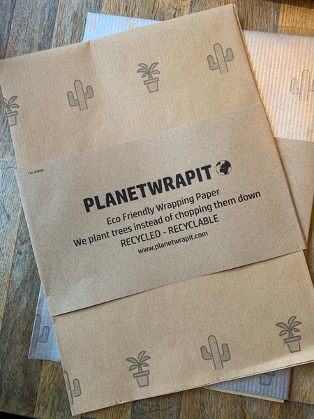 Recycled Kraft Paper Gift Wrapping (Occassion)