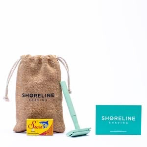 Shoreline shaving reusable razor