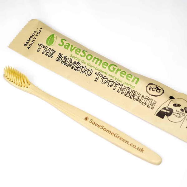 Save some green bamboo toothbrush - various