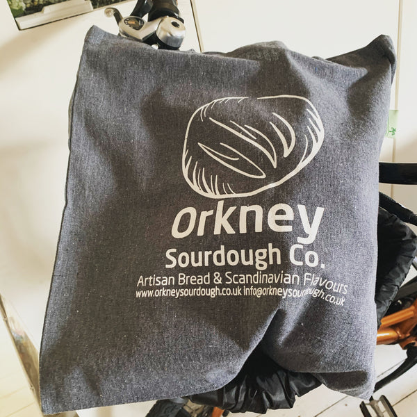 Orkney sourdough Co. Recycled cotton tote bag