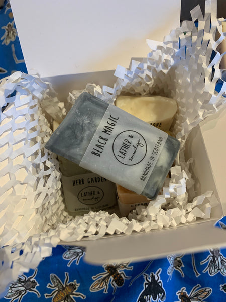 Lather & Smudge handmade mini soap