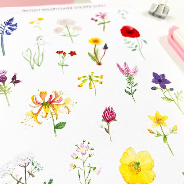 Sarah Frances sticker sheet