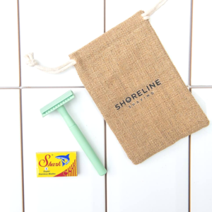 Shoreline shaving reusable razor