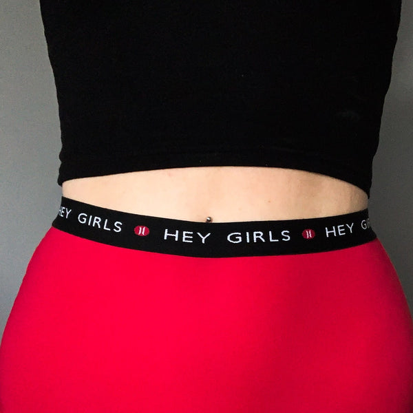 Hey Girls Period Pants - Super Soft cherry red
