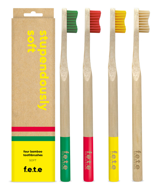 f.e.t.e. Bamboo toothbrush (family packs)
