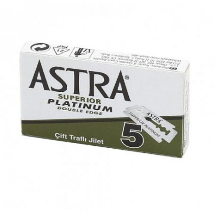 Astra safety razor blades - 5 pack