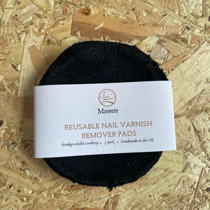 Reusable nail varnish removal pads (5pk)