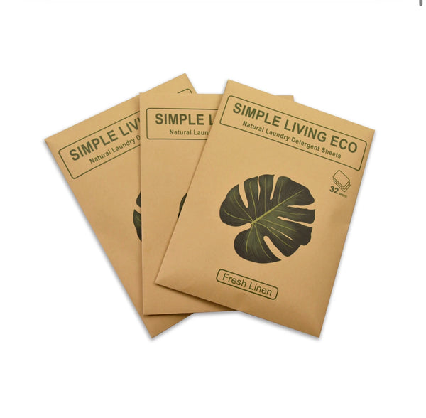 Simple Living Eco - laundry detergent sheets