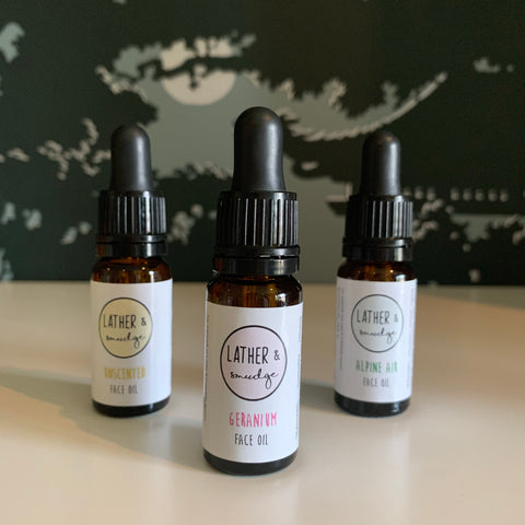 Lather & smudge - face oil