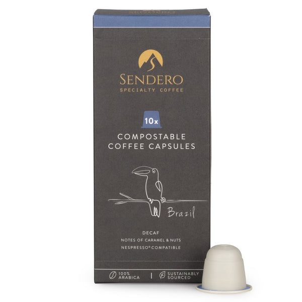 Sendero coffee nespresso capsules - cafe/decafe