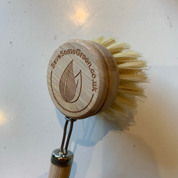Bamboo washing up brush - refill
