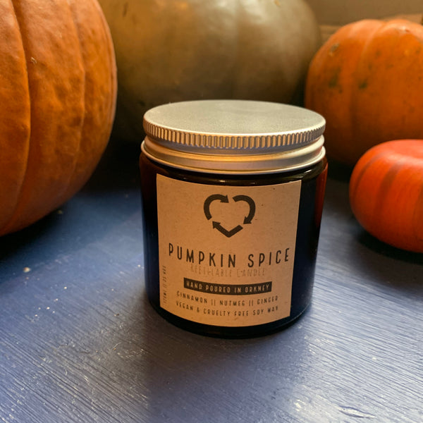 Refillable - Eco Orkney Hand poured candle