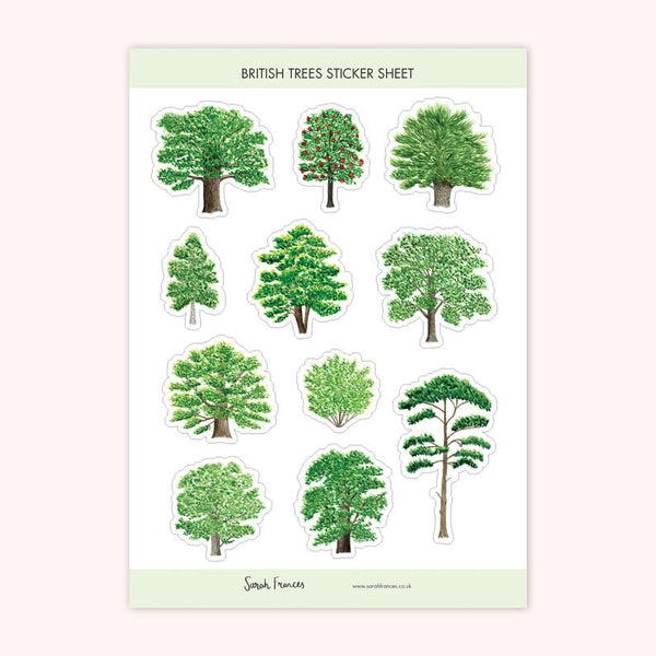Sarah Frances sticker sheet